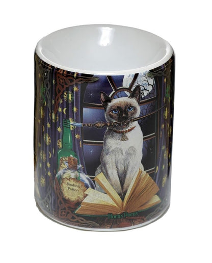Hocus Pocus Ceramic Oil Burner by Lisa Parker