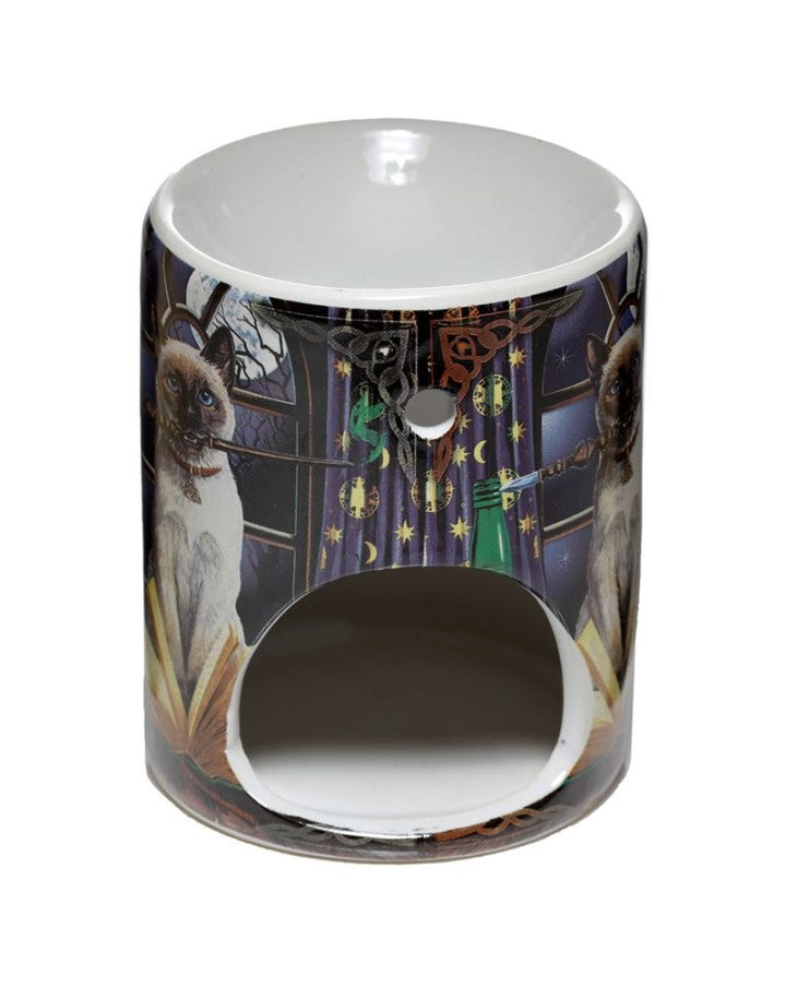 Hocus Pocus Ceramic Oil Burner by Lisa Parker