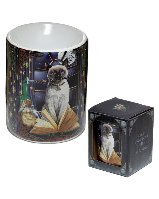 Hocus Pocus Ceramic Oil Burner by Lisa Parker