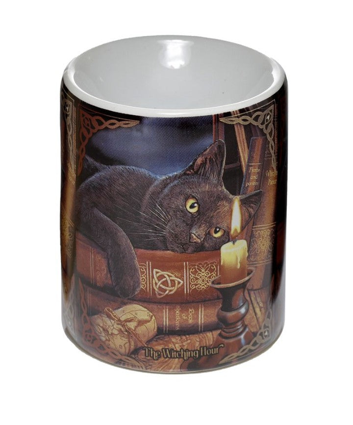 Witching Hour Ceramic Oil Burner by Lisa Parker