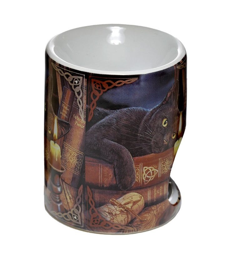 Witching Hour Ceramic Oil Burner by Lisa Parker