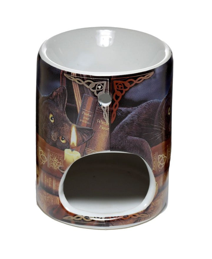 Witching Hour Ceramic Oil Burner by Lisa Parker