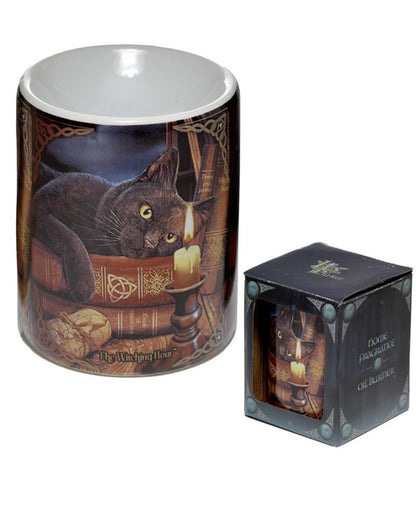 Witching Hour Ceramic Oil Burner by Lisa Parker