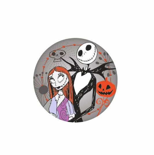 Nightmare Before Christmas (Jack and Sally) Badge