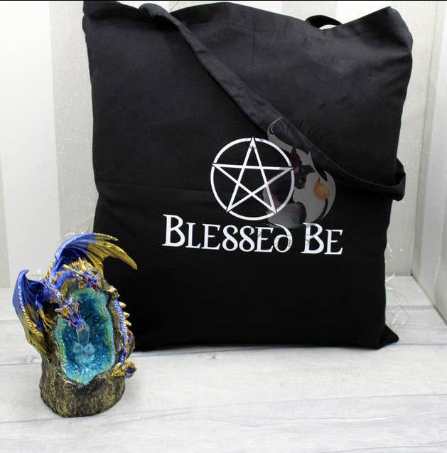 Blessed Be Tote Bag (Black)