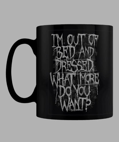 I'm Out of Bed Mug