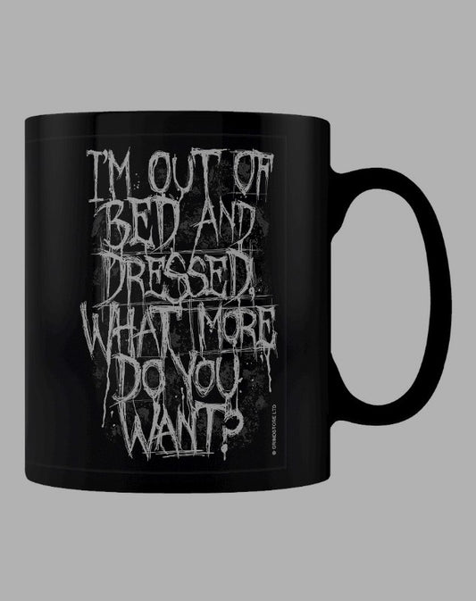 I'm Out of Bed Mug
