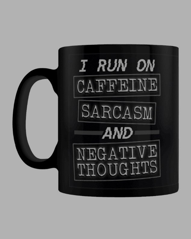I Run on Caffeine .... Mug