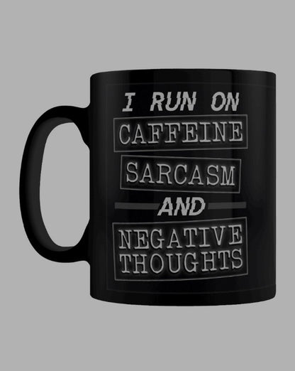 I Run on Caffeine .... Mug