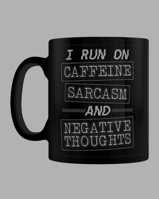 I Run on Caffeine .... Mug