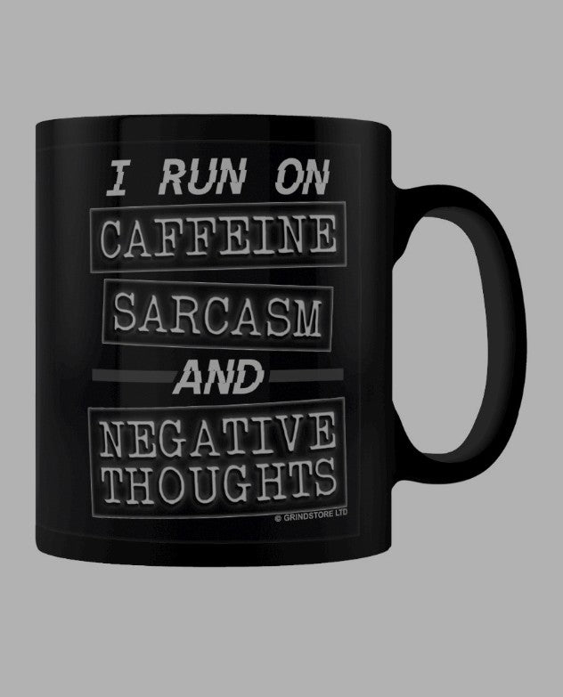 I Run on Caffeine .... Mug