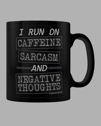 I Run on Caffeine .... Mug