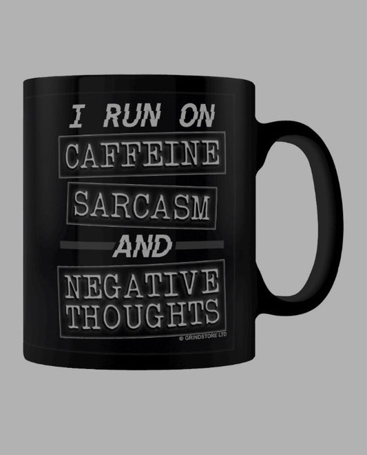 I Run on Caffeine .... Mug