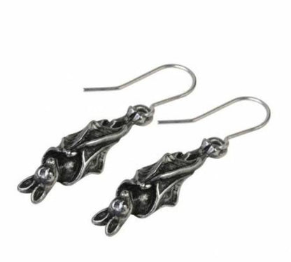 Awaiting the Eventide Earrings by Alchemy Gothic