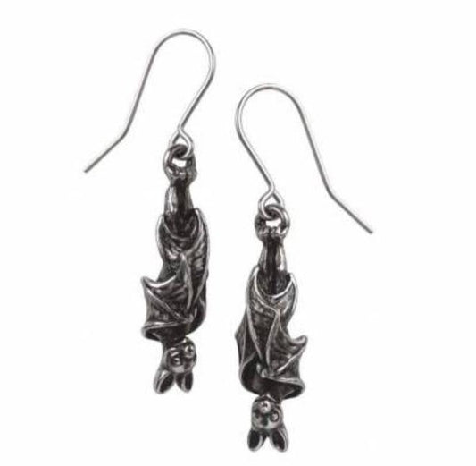 Awaiting the Eventide Earrings by Alchemy Gothic