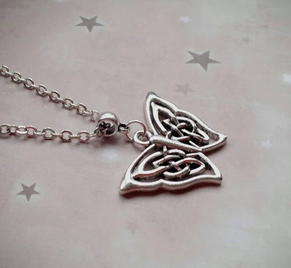 Celtic Butterfly Necklace